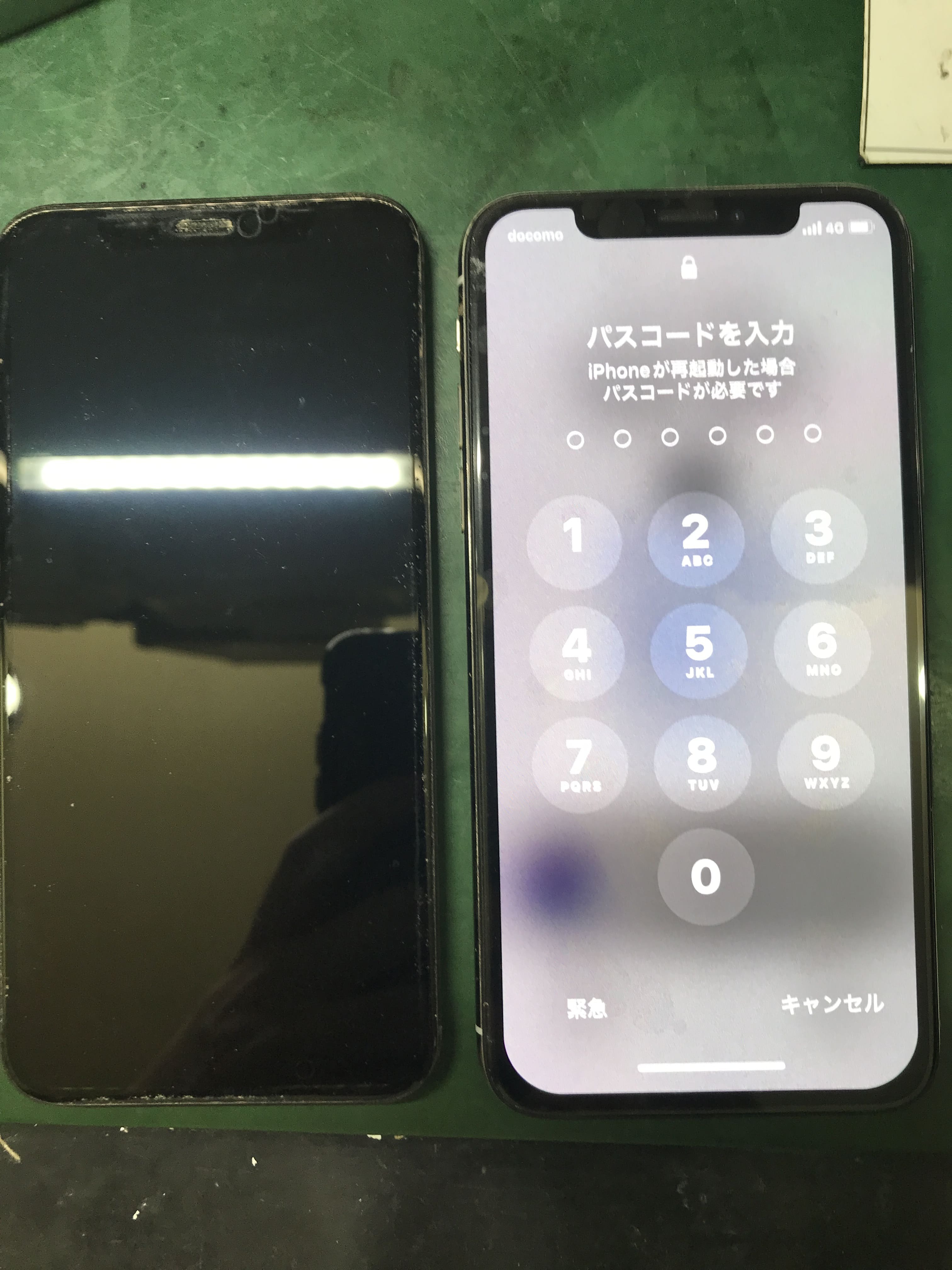 iPhoneX 画面交換修理【スマホ修理工房川崎店】